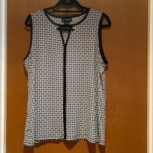 Liz Claiborne sleeveless blouse size XL